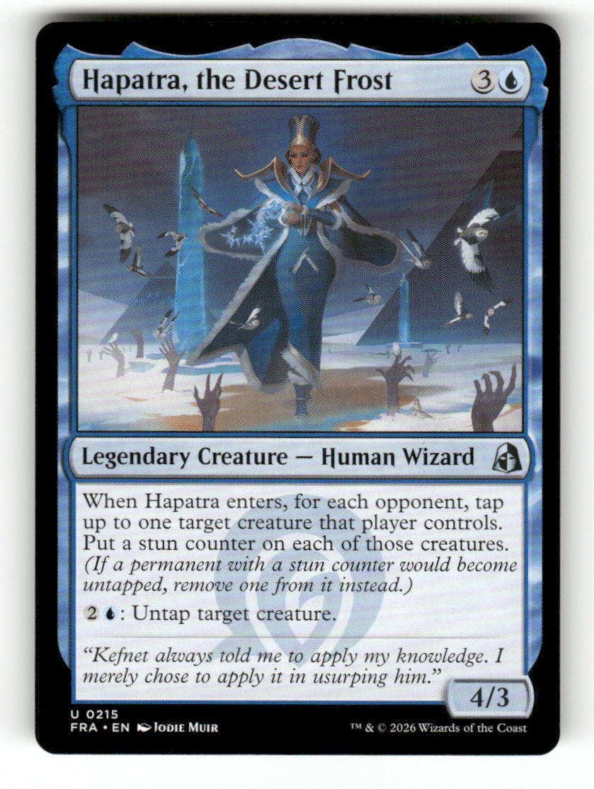 Hapatra, the Desert Frost