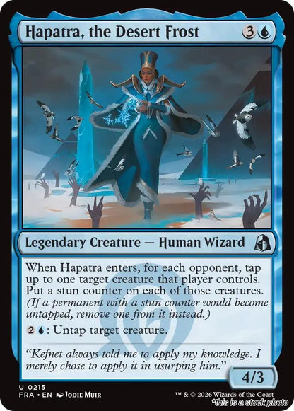 Hapatra, the Desert Frost