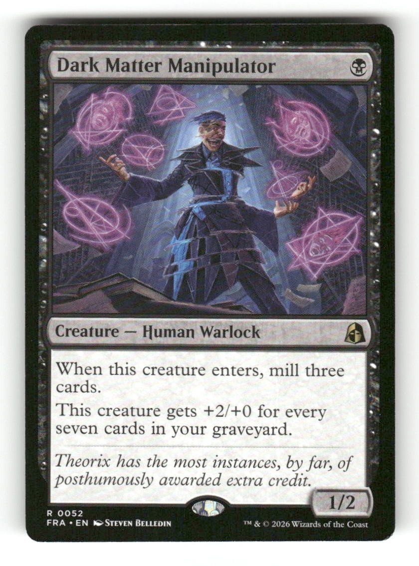 Dark Matter Manipulator