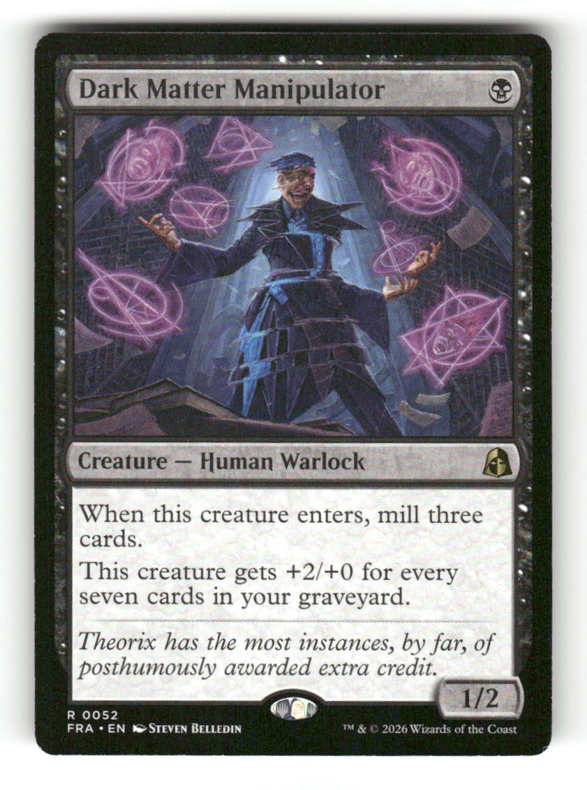 Dark Matter Manipulator