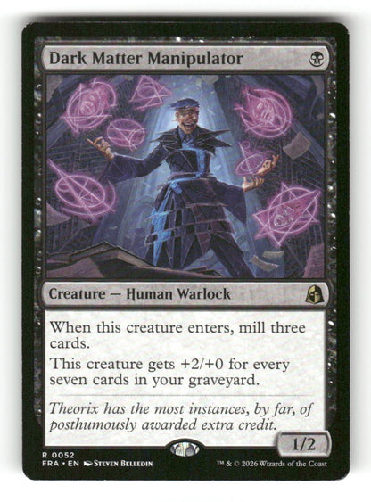 Dark Matter Manipulator