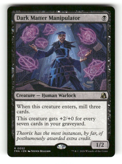 Dark Matter Manipulator