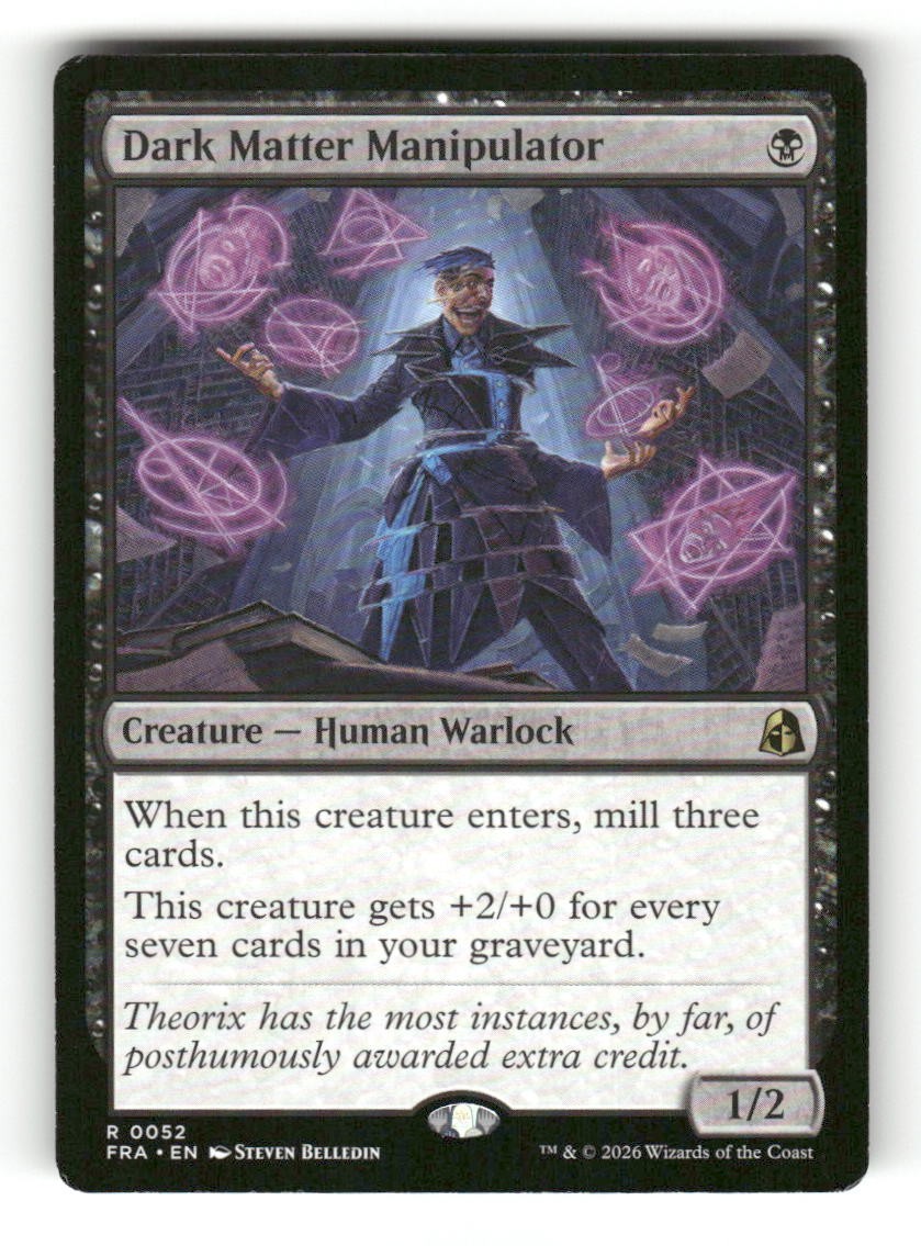 Dark Matter Manipulator