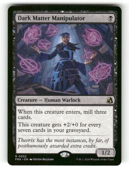 Dark Matter Manipulator