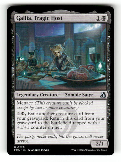 Gallia, Tragic Host