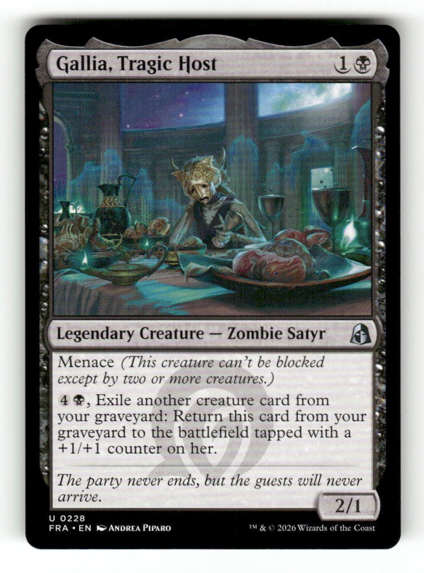 Gallia, Tragic Host