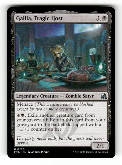 Gallia, Tragic Host