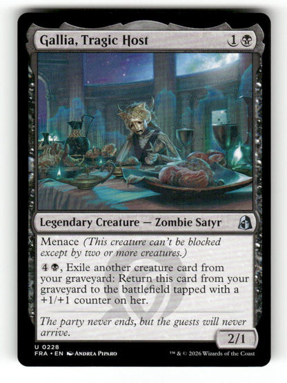 Gallia, Tragic Host