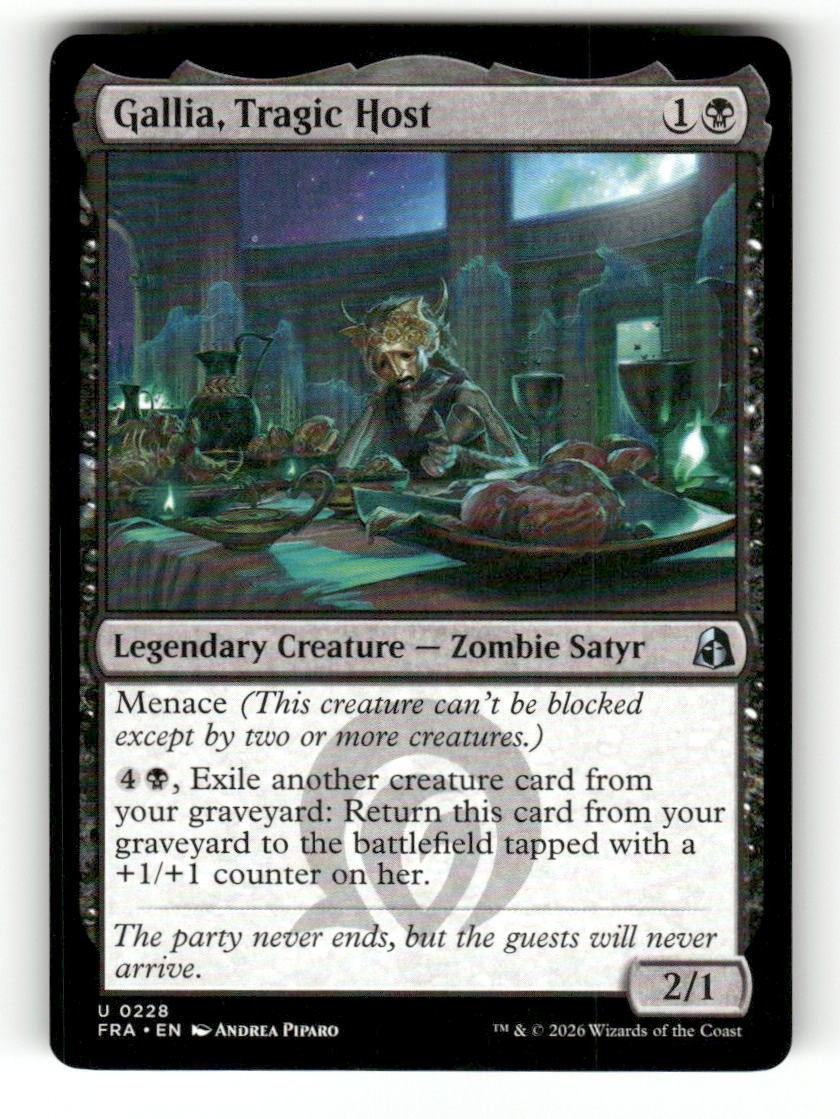 Gallia, Tragic Host