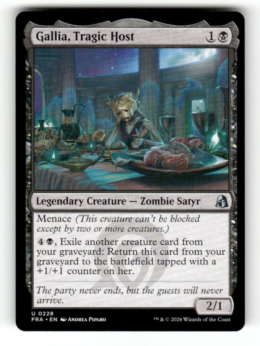 Gallia, Tragic Host