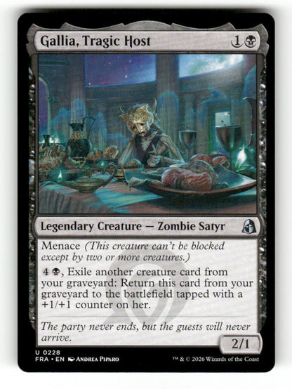Gallia, Tragic Host