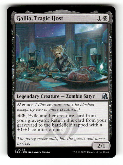 Gallia, Tragic Host