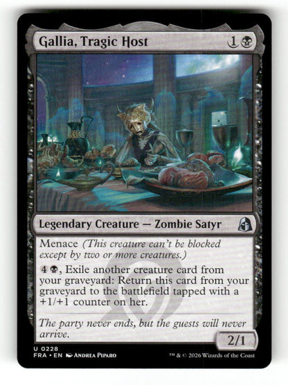 Gallia, Tragic Host