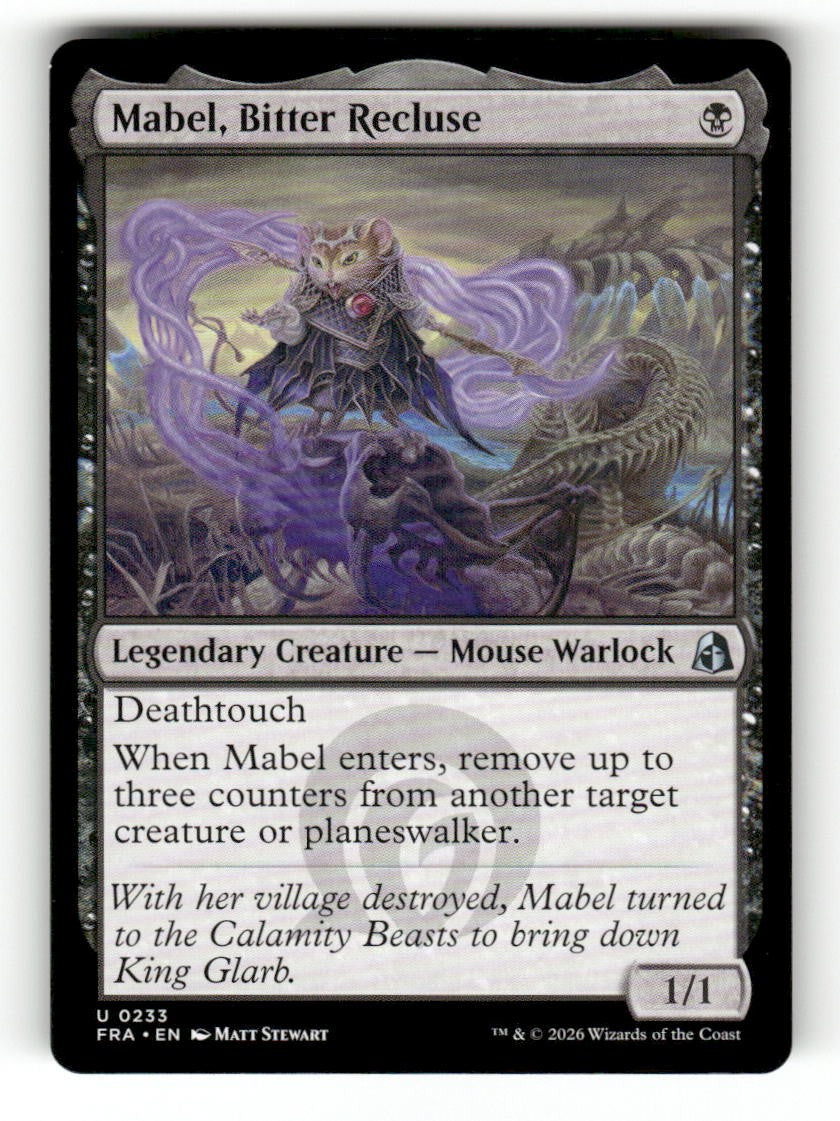 Mabel, Bitter Recluse