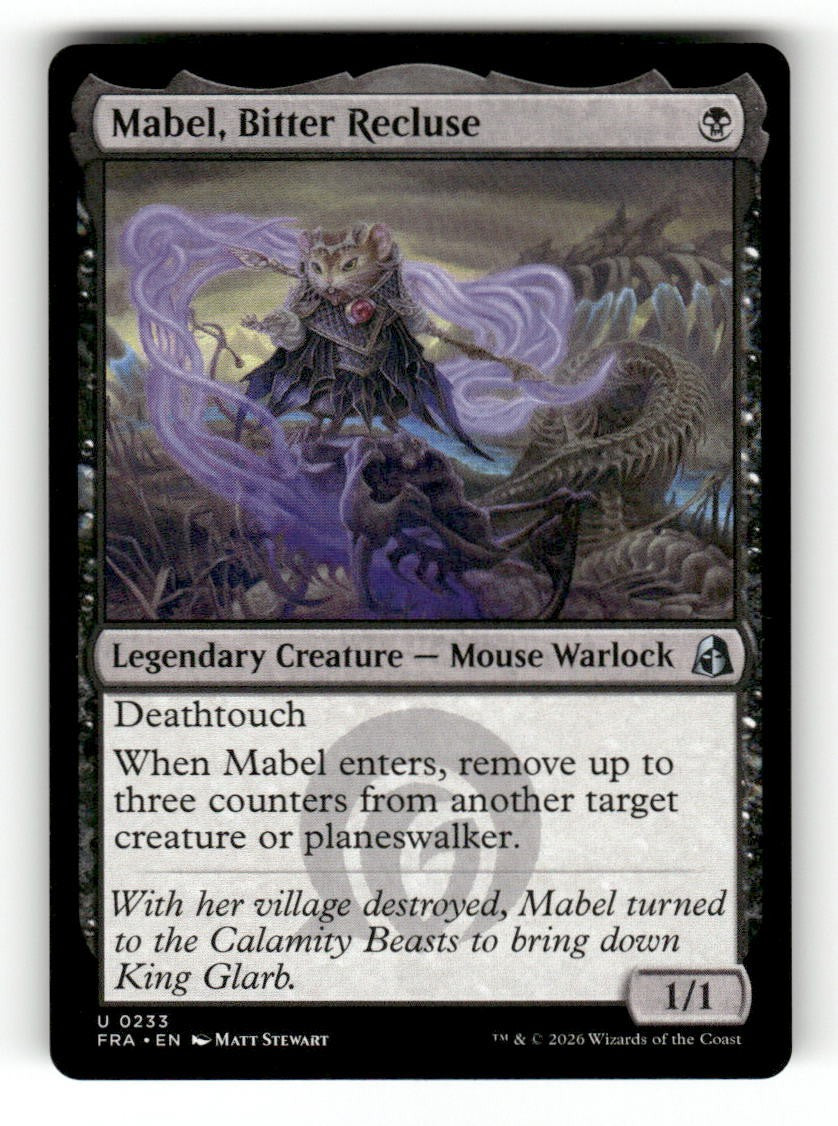 Mabel, Bitter Recluse