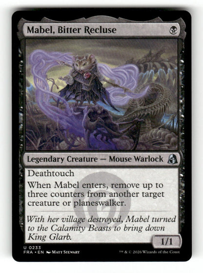Mabel, Bitter Recluse