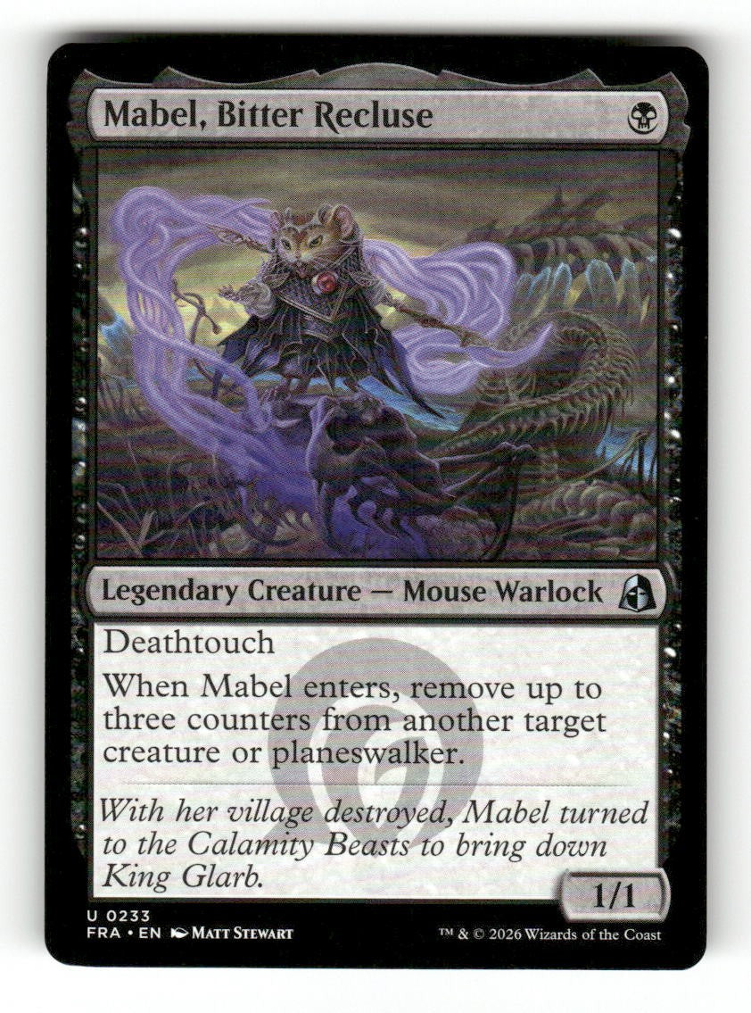 Mabel, Bitter Recluse