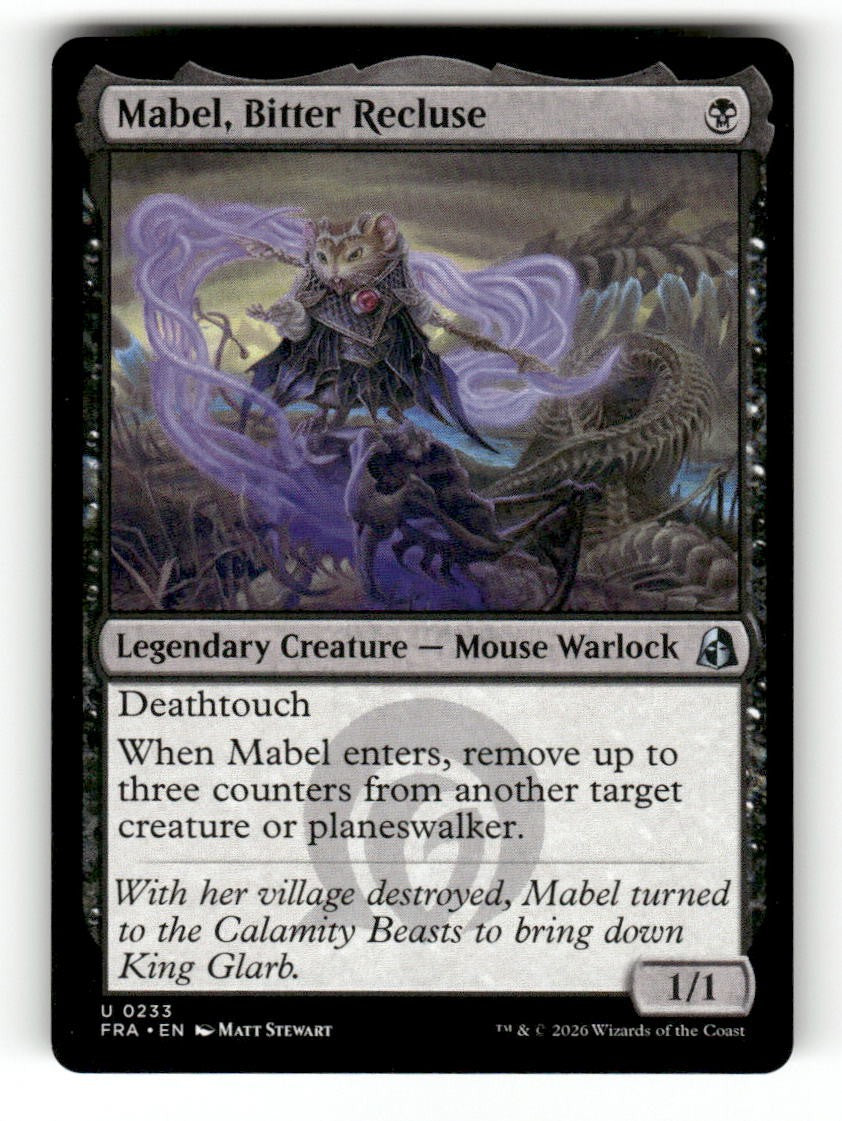 Mabel, Bitter Recluse