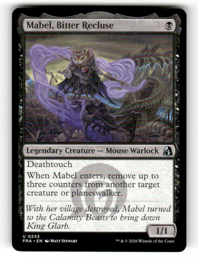 Mabel, Bitter Recluse