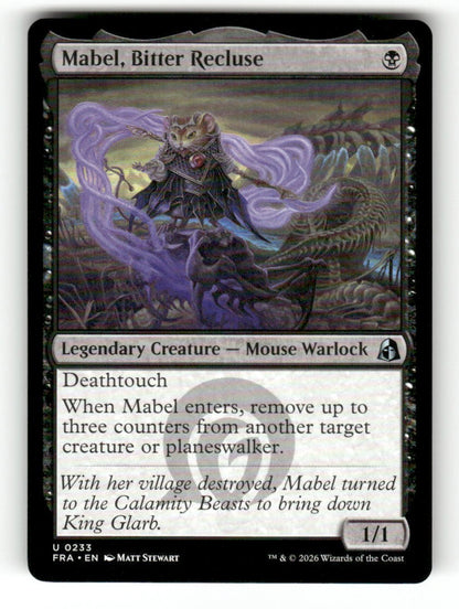 Mabel, Bitter Recluse