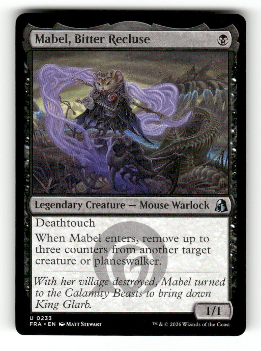 Mabel, Bitter Recluse