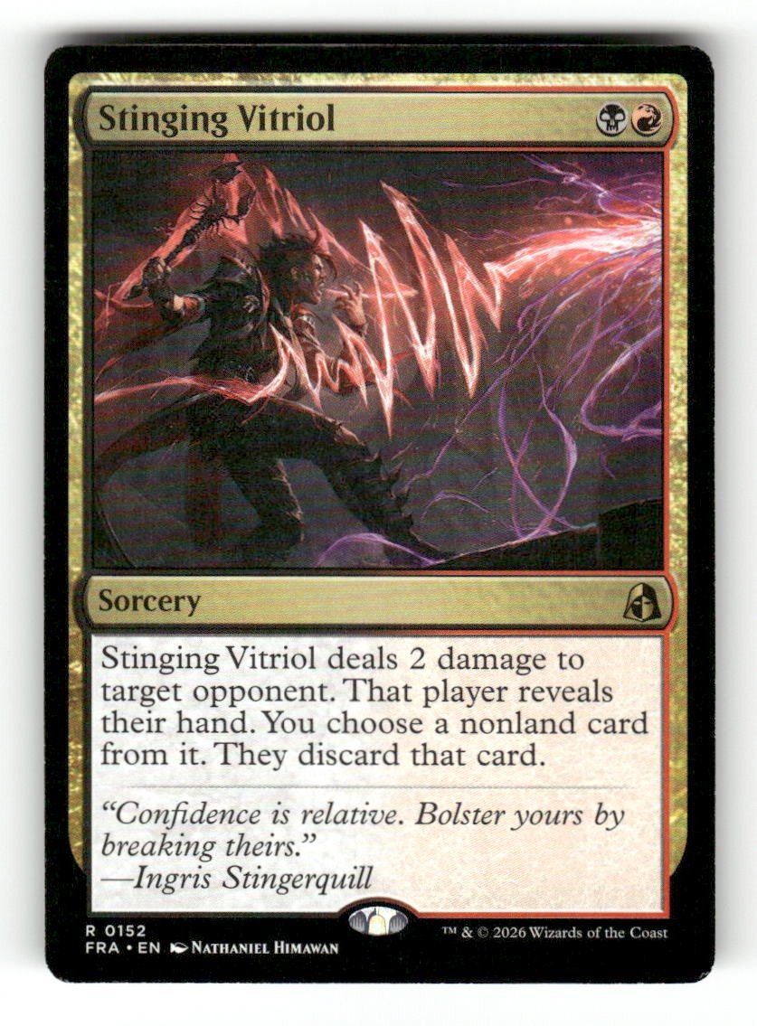 Stinging Vitriol