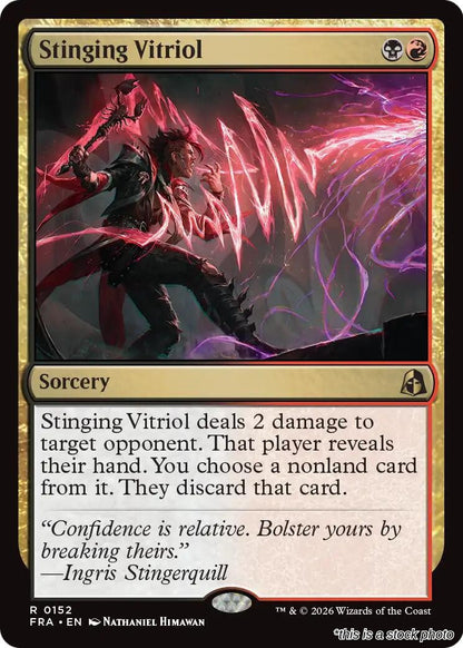 Stinging Vitriol