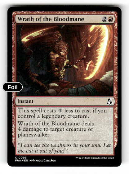 Wrath of the Bloodmane