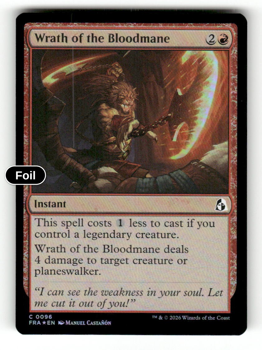Wrath of the Bloodmane