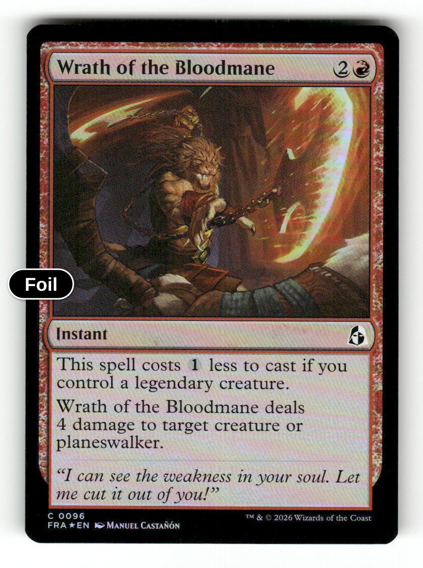 Wrath of the Bloodmane