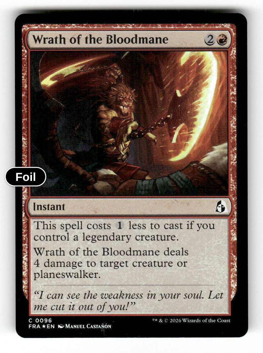 Wrath of the Bloodmane