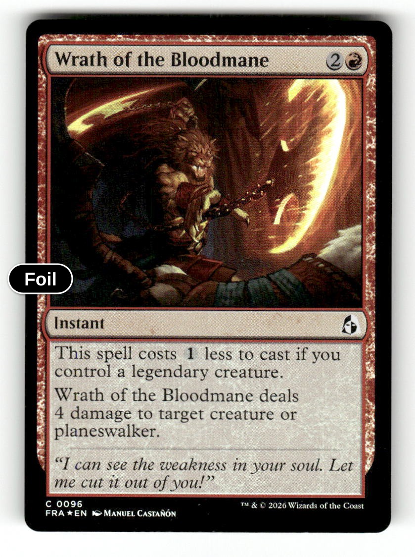 Wrath of the Bloodmane