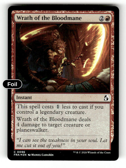 Wrath of the Bloodmane