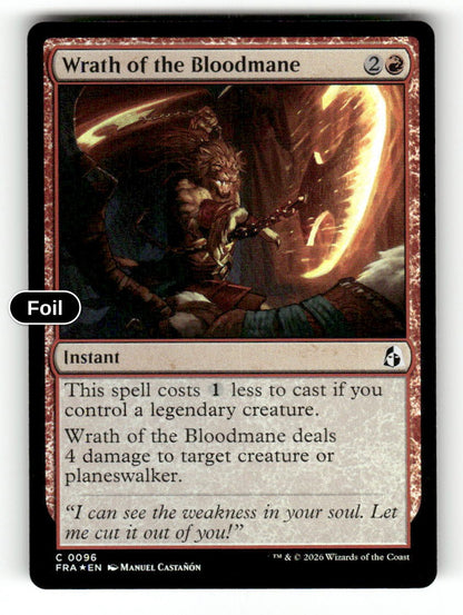 Wrath of the Bloodmane