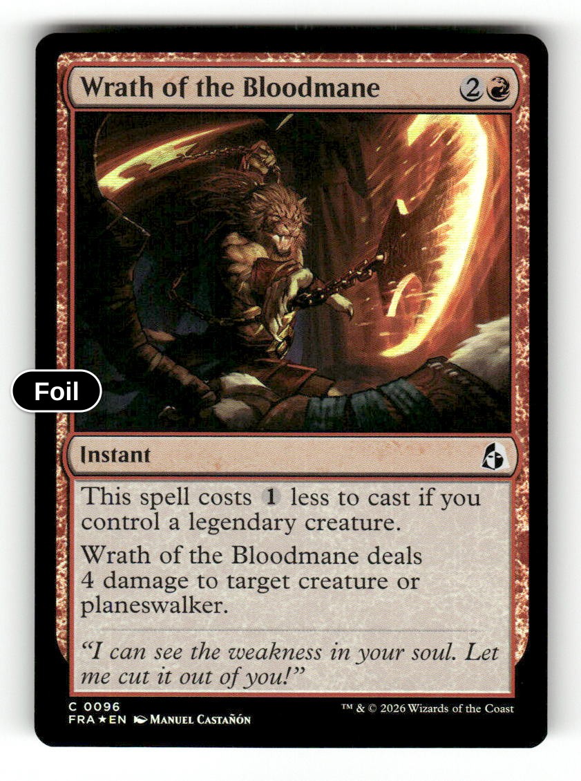 Wrath of the Bloodmane