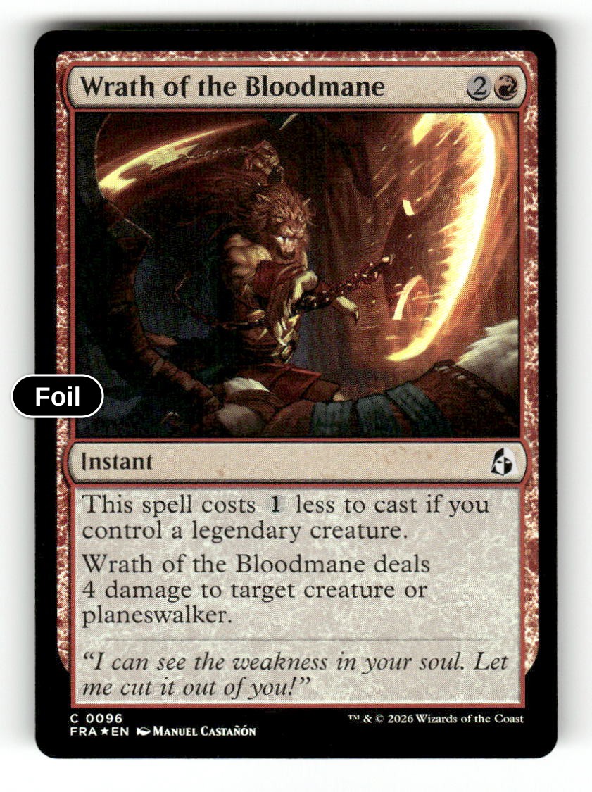 Wrath of the Bloodmane