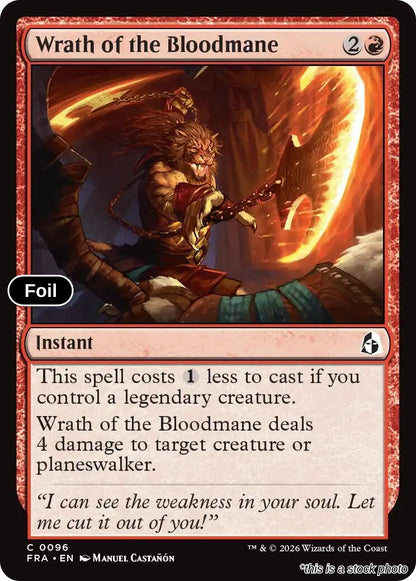 Wrath of the Bloodmane