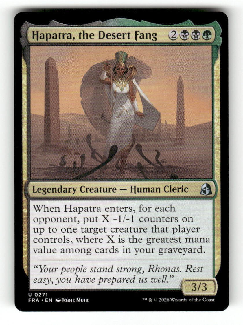 Hapatra, the Desert Fang