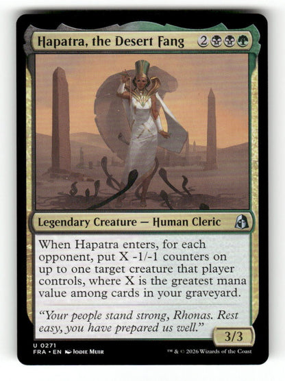 Hapatra, the Desert Fang