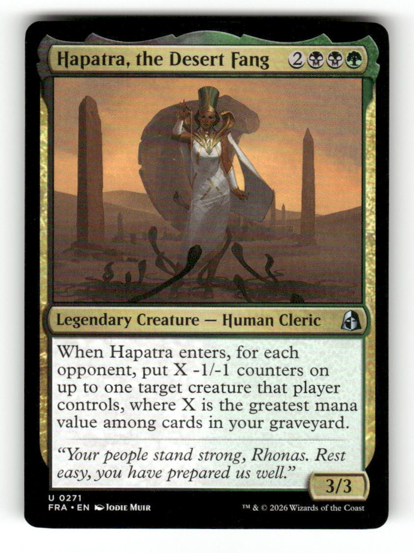 Hapatra, the Desert Fang