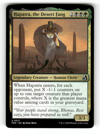 Hapatra, the Desert Fang