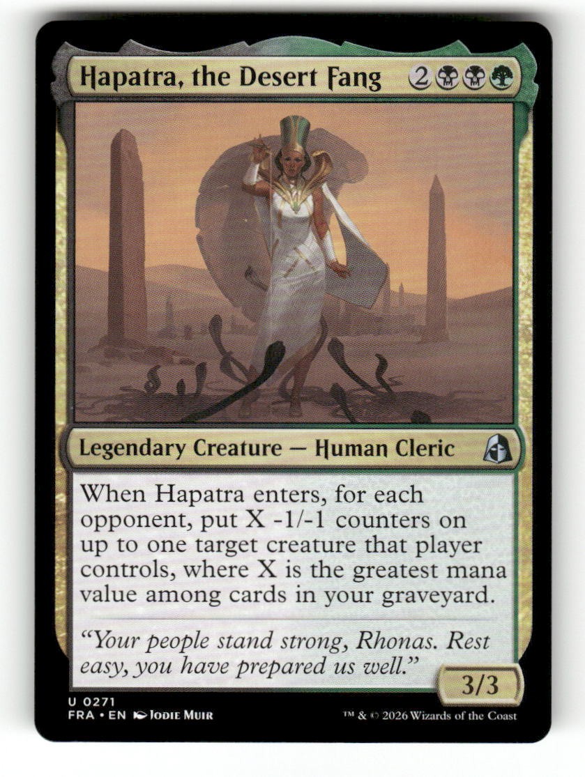 Hapatra, the Desert Fang