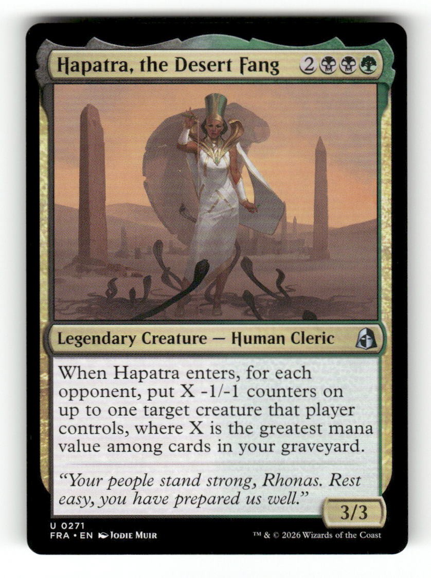 Hapatra, the Desert Fang