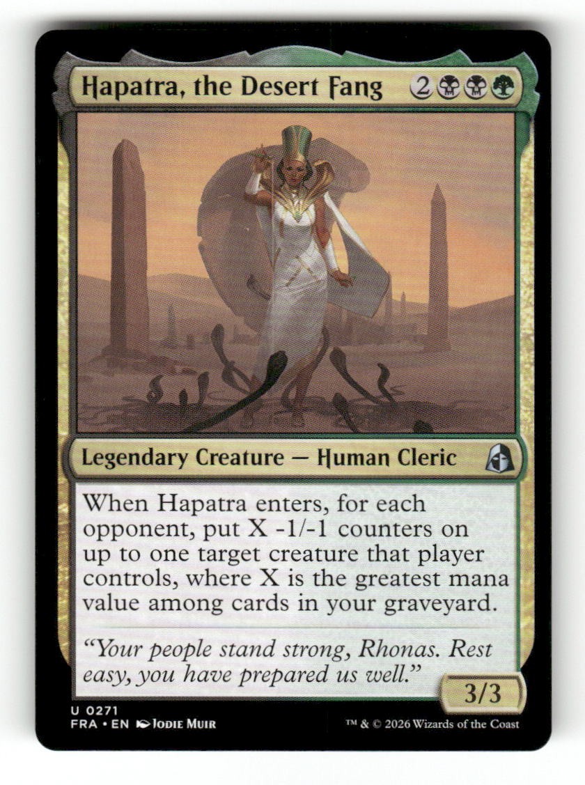 Hapatra, the Desert Fang