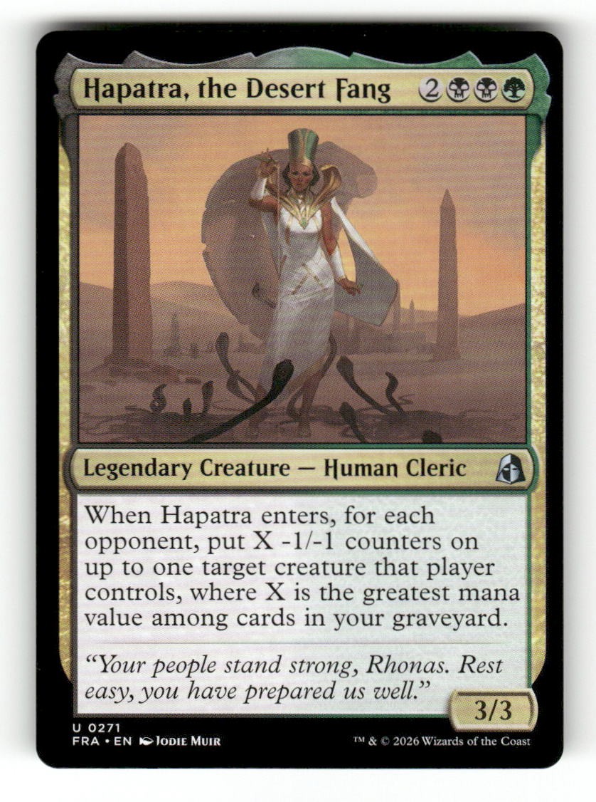 Hapatra, the Desert Fang