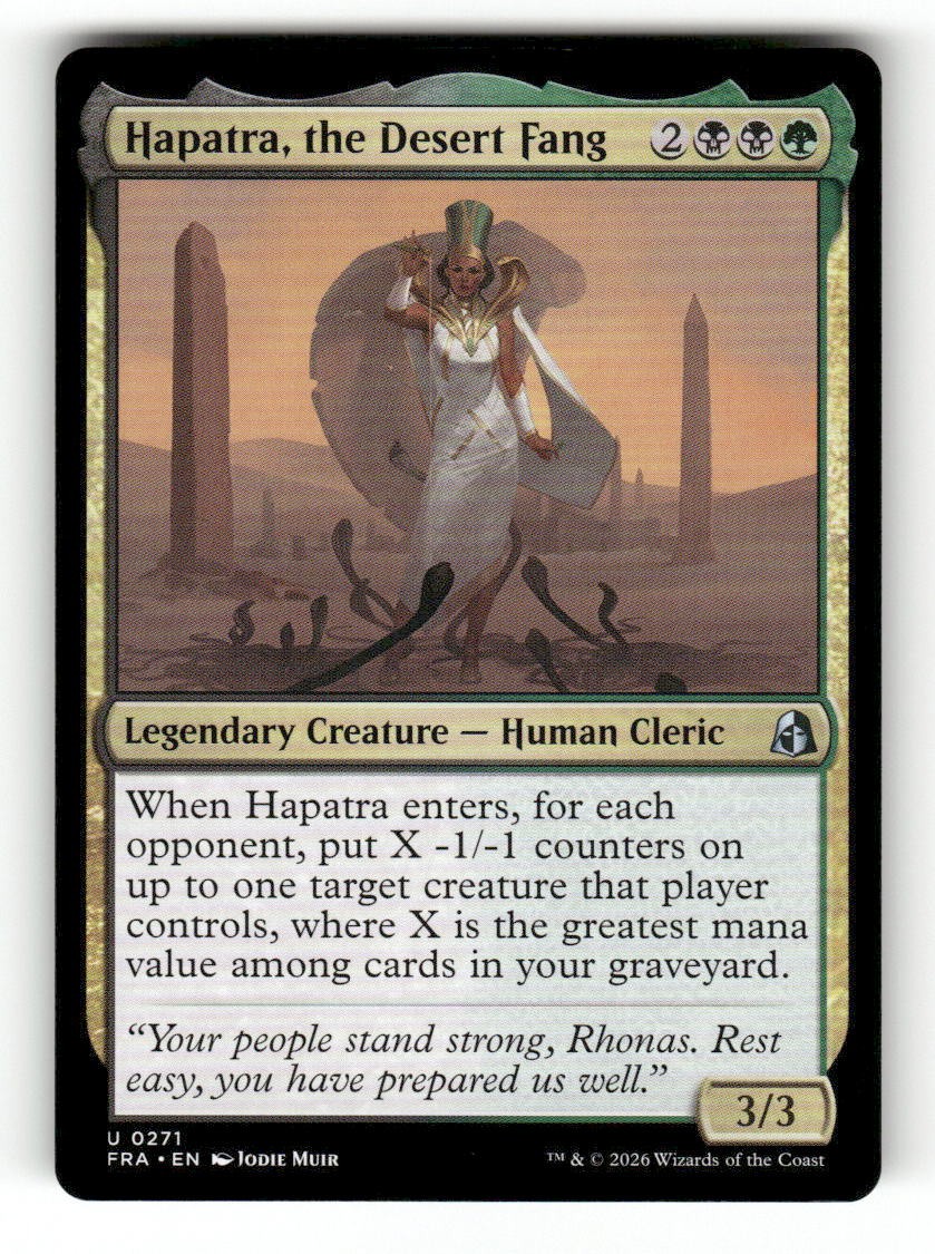 Hapatra, the Desert Fang