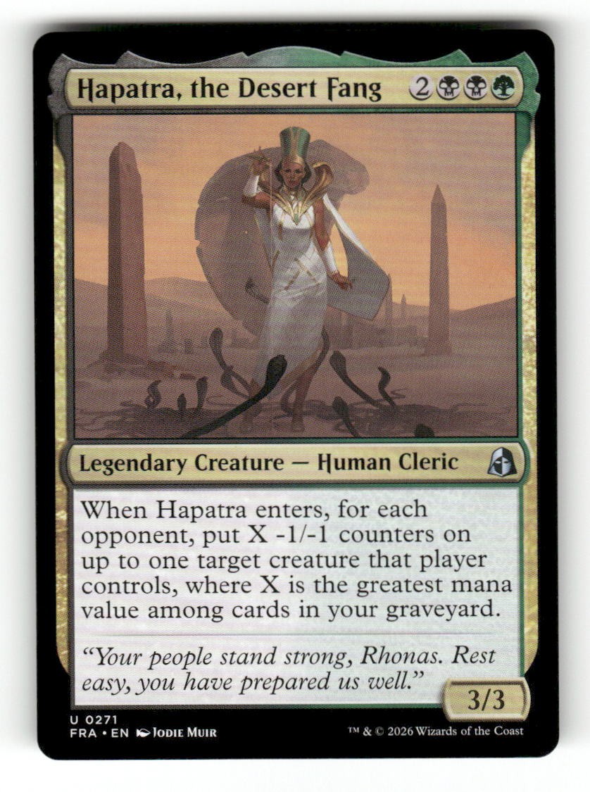 Hapatra, the Desert Fang