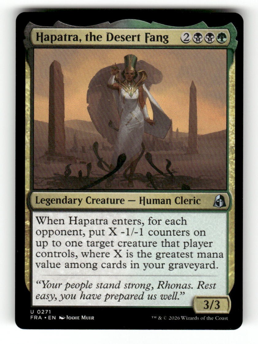 Hapatra, the Desert Fang