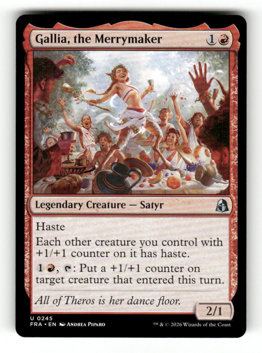 Gallia, the Merrymaker