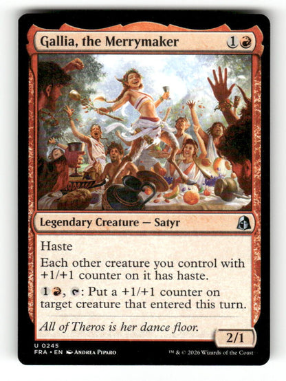 Gallia, the Merrymaker